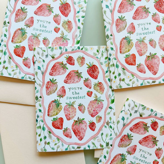 Strawberry Sweet Card