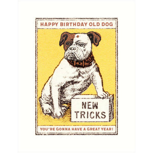 New Tricks Birthday Card