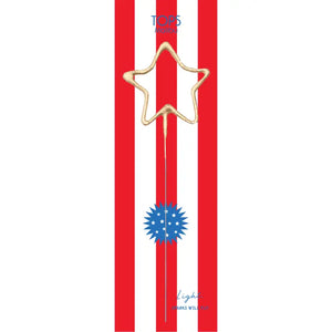 Gold Star Sparkler Wand