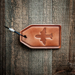 Airplane Luggage Tag