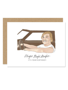 Alright Birthday Card