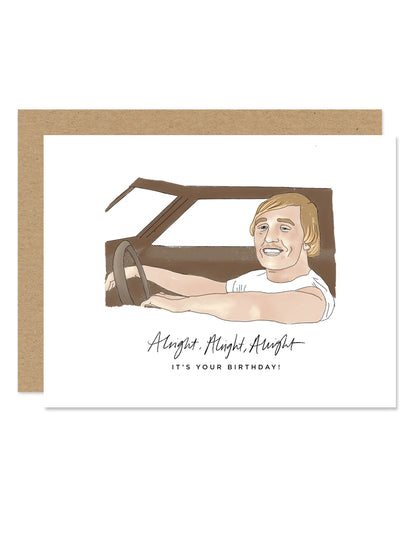 Alright Birthday Card