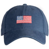 Navy American Flag Hat