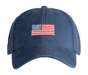 Navy American Flag Hat