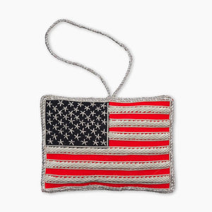 American Flag Ornament