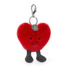 Amuseable Heart Bag Charm Jellycat