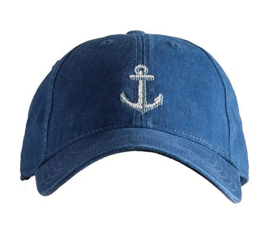 Navy Anchor Baseball Hat