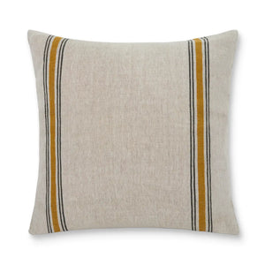 Antibes Mustard Stripe Pillow