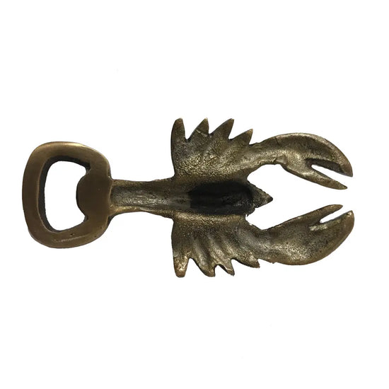 Brass Lobster Bottle Opener