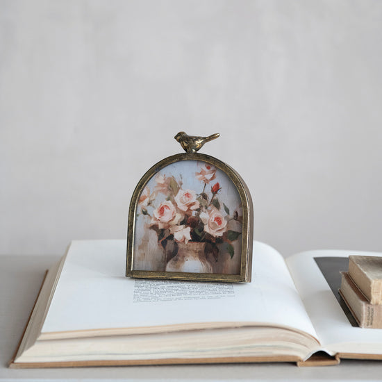 Arched Frame with Bird