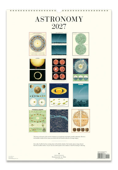 2027 Astronomy Wall Calendar