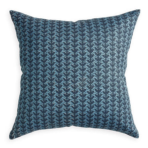 Aswan Azure Linen Pillow