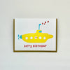 Birthday Submarine Card