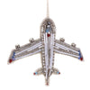 Beaded Airplane Ornament