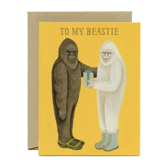 Beastie Birthday Card