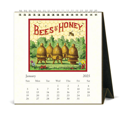 Bees & Honey Desk Calendar