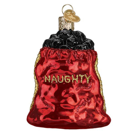 Bag of Coal Ornament
