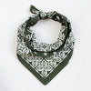 Olive Eye Paisley Bandana