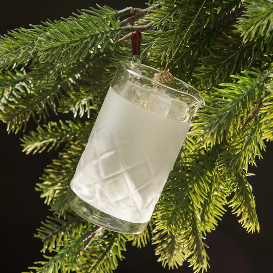 Bar Mixing Glass Ornament