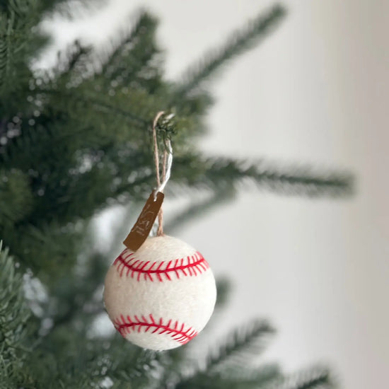 Baseball Ornament