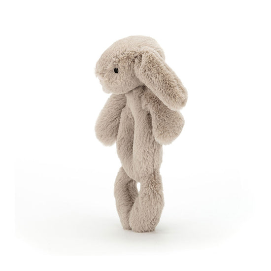 Beige Bunny Ring Rattle Jellycat