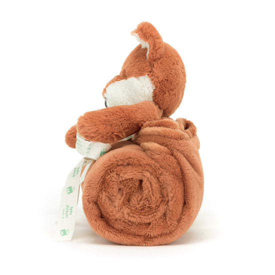 Bashful Fox Cub Blankie Jellycat