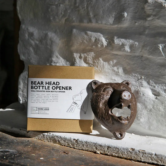 Bear Head Bottle Opener