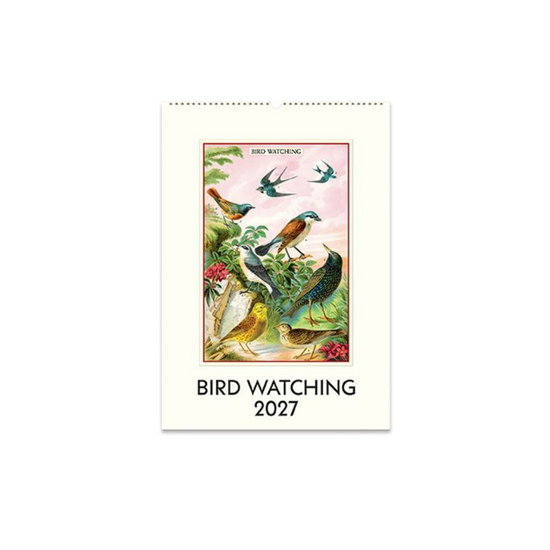 2027 Bird Watching Wall Calendar