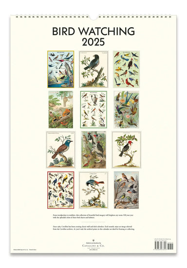 Bird Watching Wall Calendar