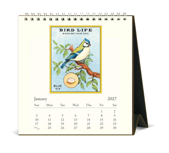 Birds Desk Calendar