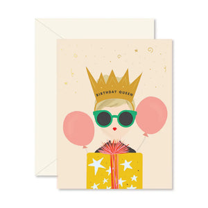 Birthday Queen Card