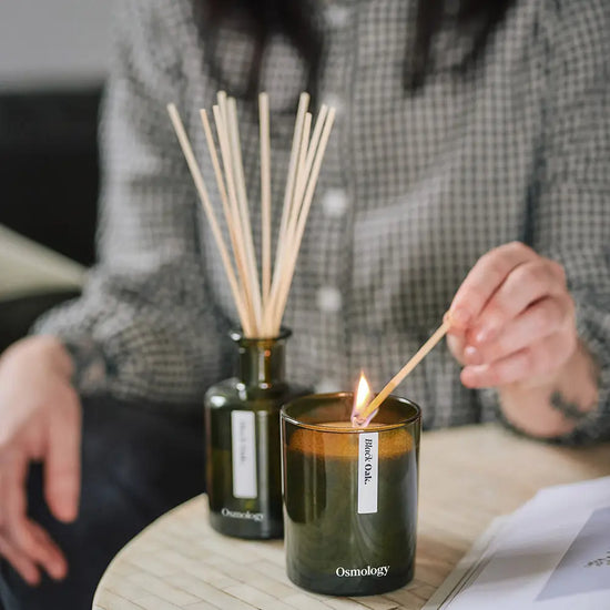 Osmology Black Oak Candle
