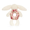 Berry Bunny Ring Rattle Jellycat