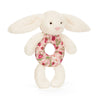 Berry Bunny Ring Rattle Jellycat