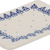 Blue Ceramic Soap Dish