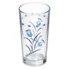 Blue Floral Glass