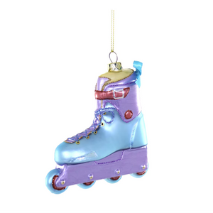 Roller Blade Ornament Blue