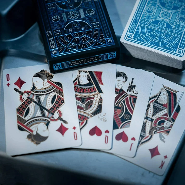 star wars holographic playing cards Star Wars™ Playing Cards
