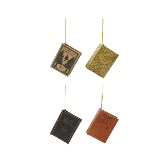 Fabric Book Ornament