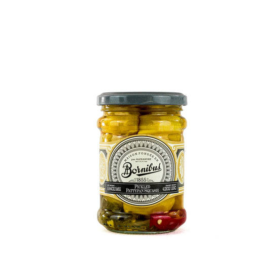 Pickled Pattypan Squash