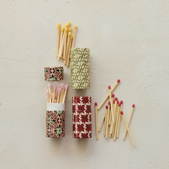 Botanical Pattern Matchbox