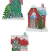 Glitter House Ornament