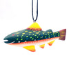 Brook Trout Wood Ornament
