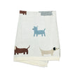 Buddy Dog Knit Baby Blanket