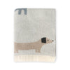 Buddy Dog Knit Baby Blanket