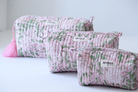 Bunny Rose Floral Travel Bag