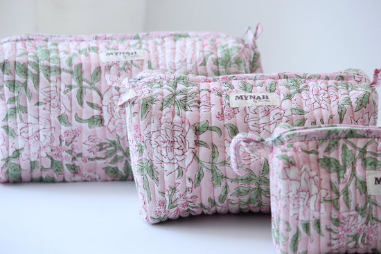Bunny Rose Floral Travel Bag