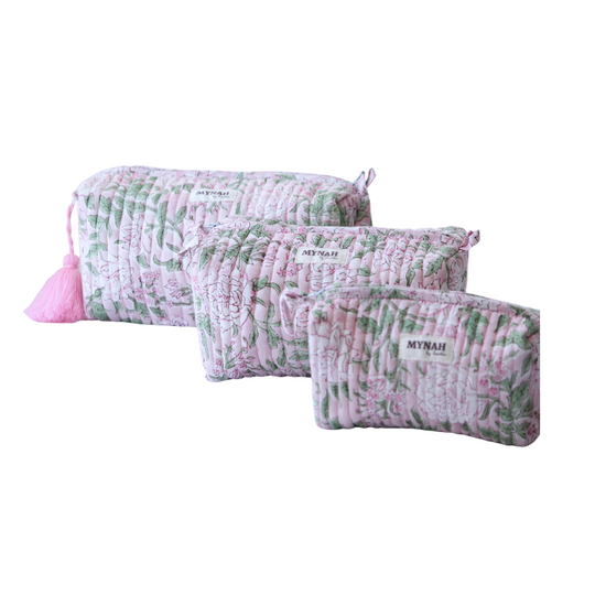 Bunny Rose Floral Travel Bag