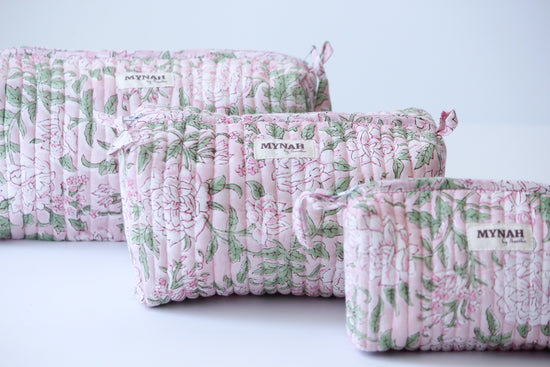 Bunny Rose Floral Travel Bag
