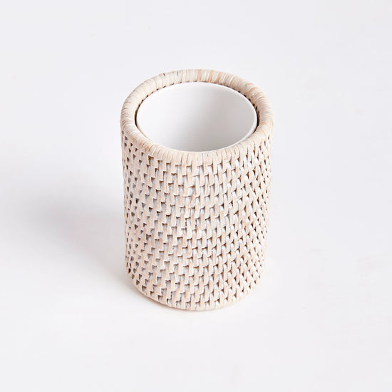 Burma Rattan Toothbrush Holder